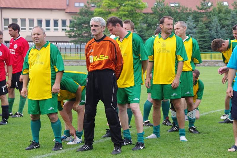 Fotbalový stadion v Dolním Němčí patřil v sobotu 22. června odpoledne už pátému ročníku memoriálu Josefa Přikryla.