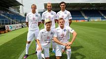 Fotbalisté 1.FC Slovácko absolvovali předsezonní tiskovou konferenci a oficiální fotografování.