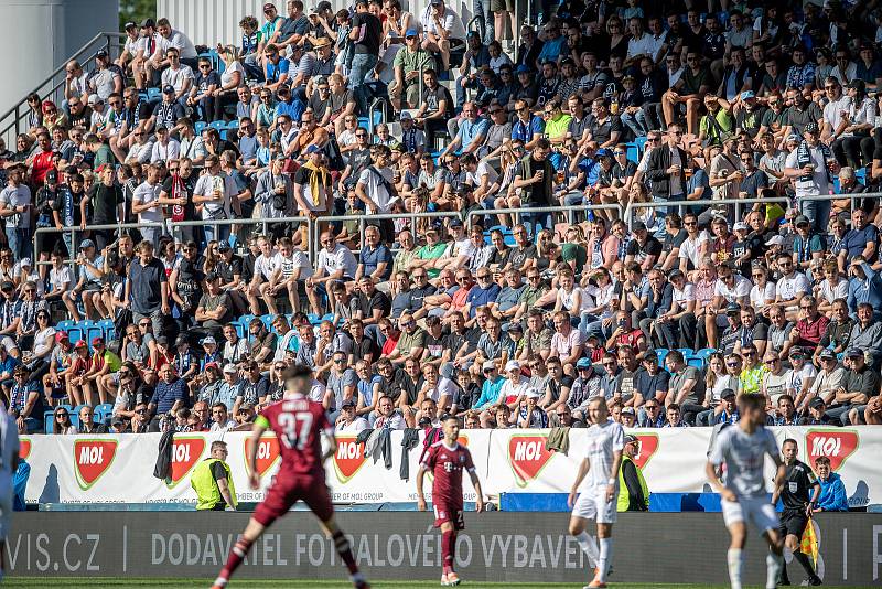 Finále českého fotbalového poháru MOL Cupu: 1. FC Slovácko - Sparta Praha, 18. května 2022 v Uherském Hradišti.