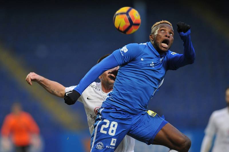 FC Slovan Liberec - 1. FC Slovácko. Ekpai Ubong Mosses