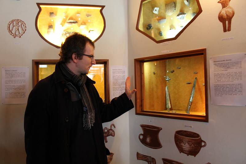 Archeologické muzeum v Ostrožské Lhotě.