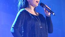 Lucie Bílá zazpívala v sobotu večer sportovní hale v Hluku.