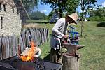 Letní slunovrat v archeoskanzenu Modrá