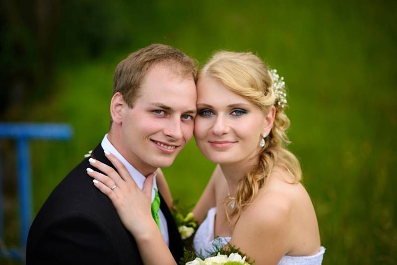 Soutěžní svatební pár číslo 124 - Adéla a Dalibor Novosadovi, Zlín