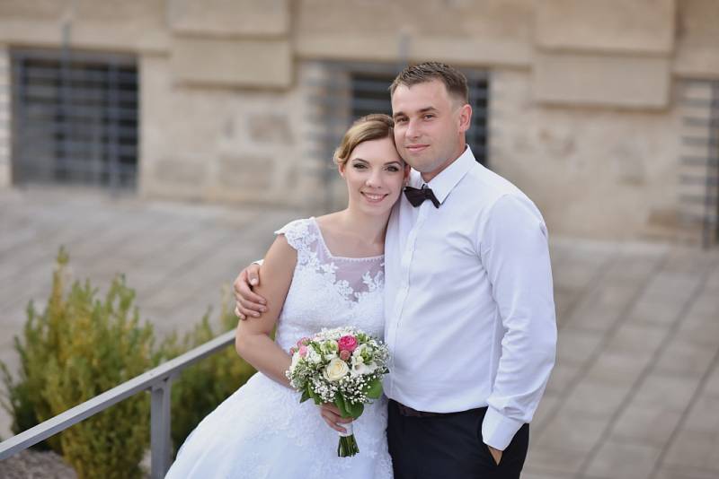 Soutěžní svatební pár číslo 32 - Hana a Michal Frecerovi, Velehrad