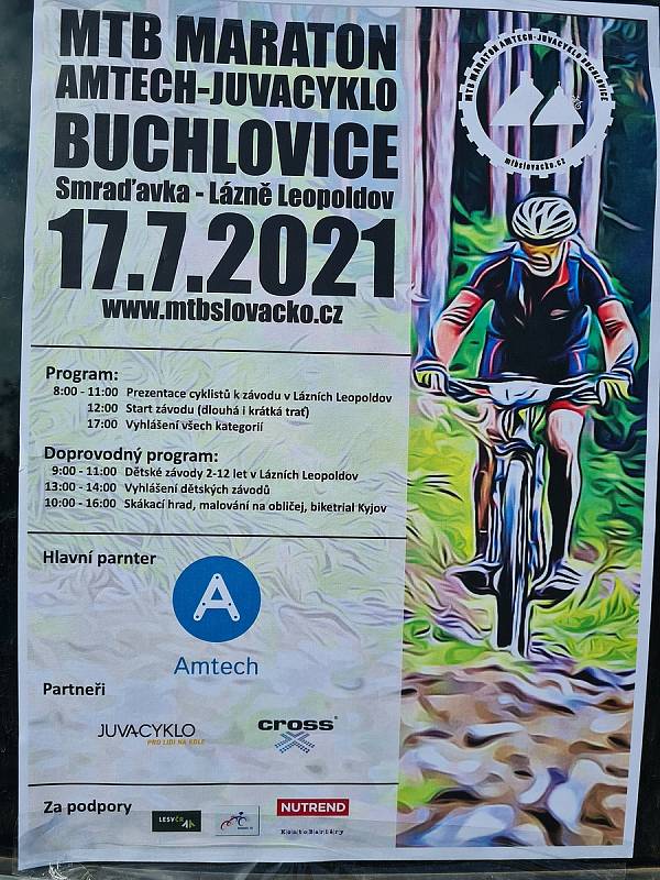 V Buchlovicích se uskutečnil třetí ročník závodu MTB Maraton Amtech – Juvacyklo 2021.