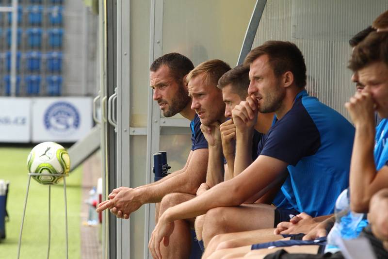 Slovácko - Trenčín 1:1 (Ligová generálka - Slovácko v modrém)