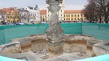 Oprav se po kašně na Mariánském náměstí v Uherském Hradišti dočká také kašna na Masarykově náměstí.