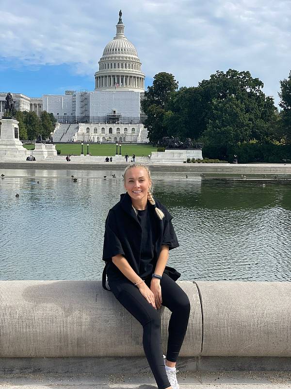 Fotbalistka Denisa Šenkeříková po návratu z Ameriky hraje za Uherský Brod.