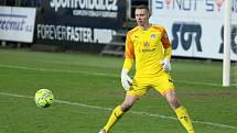 Brankář fotbalistů Slovácka Vít Nemrava. Foto: Jan Zahnaš