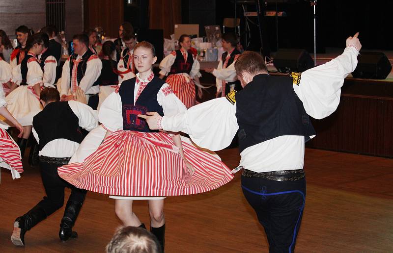 Tradiční ples pedagogů a studentů Gymnázia J. A. Komenského v Uherském Brodě v pátek 2. března zaplnil tamní dům kultury.