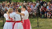 Na svatojakubské hody ve Vlčnově opět rozezněly areál Vlčnovských búd zpěvné hlasy folklorních sborů.