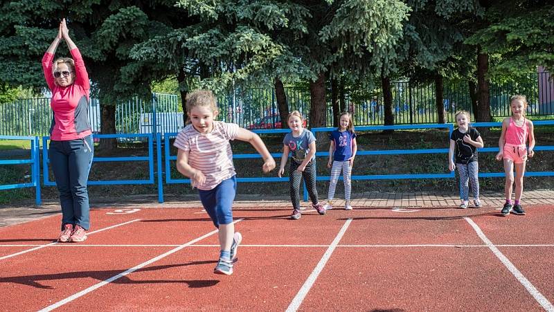 Akce "Spolu na startu" Českého atletického svazu.