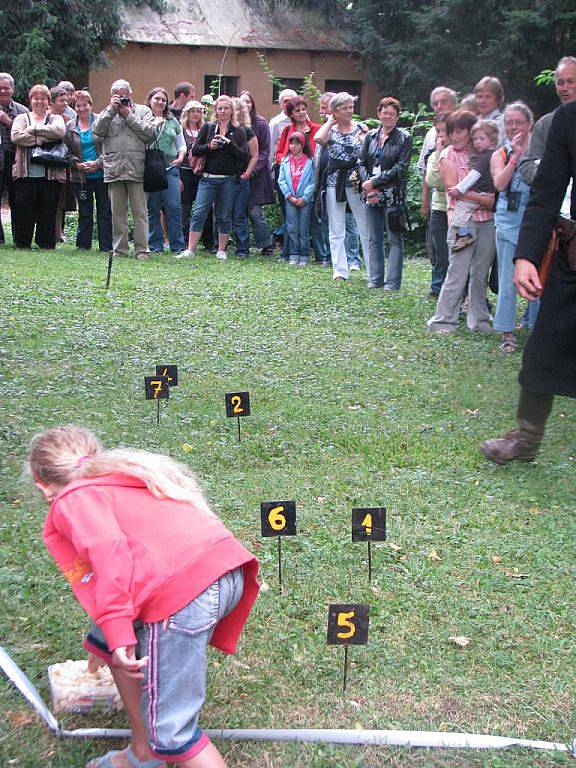 Festival česneku v Buchlovicích.