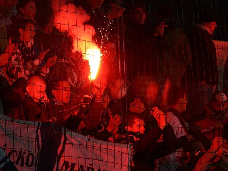 Fotbalový zápas 1. FC Slovácko-Jablonec skončil remízou.