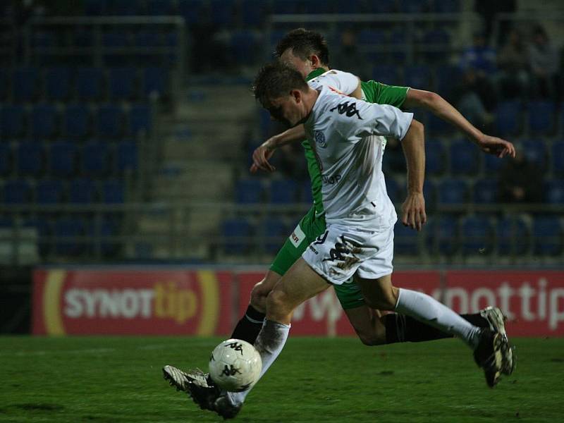 Fotbalový zápas 1. FC Slovácko-Jablonec skončil remízou.