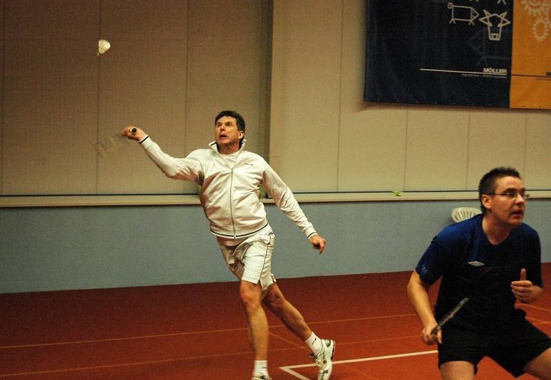 Badmintonový turnaj Kunovický mrazík.