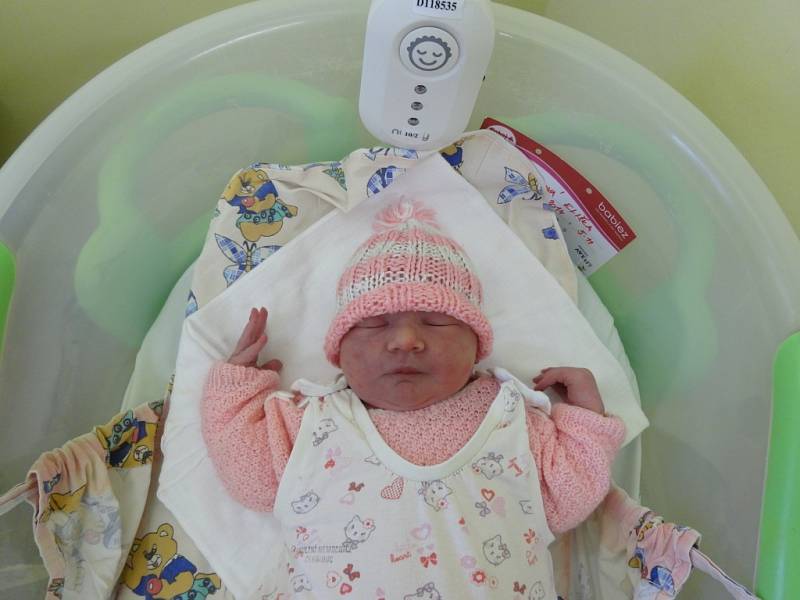 Eliška Plesková, 10. 4. 2014, 50 cm, 3690 g, Bystrovany