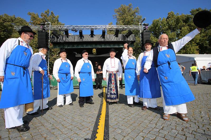 Slavnosti vína Uherské Hradiště 2017. Průvod