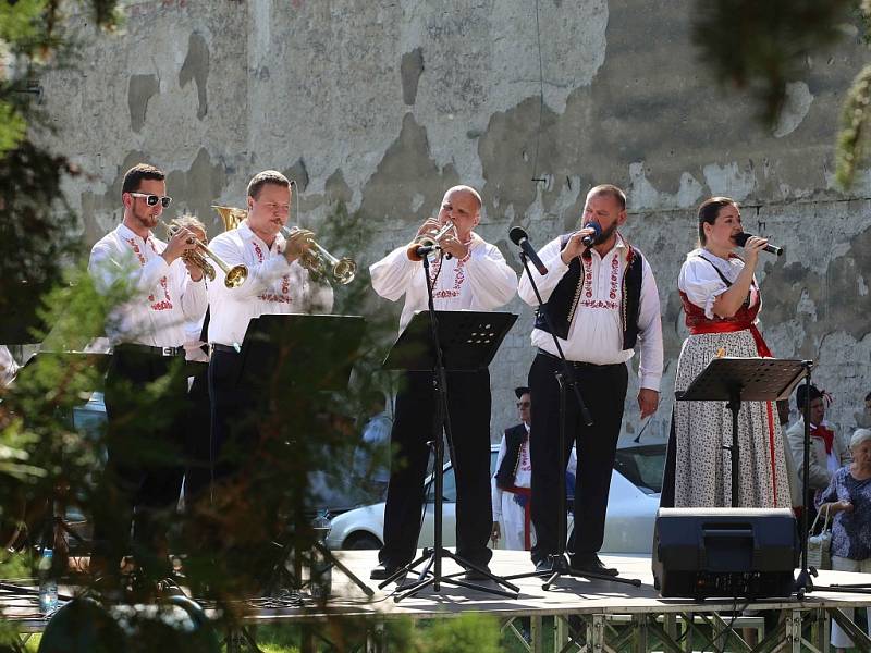 Slavnosti vína 2016 v Uherském Hradišti.  Mikroregion Buchlov ve františkánském klášteře.