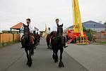 Ulicemi města projelo banderium šesti kunovických jezdců na nazdobených koních. Náplní Dne města byly dopoledne sportovní aktivity pro veřejnost.