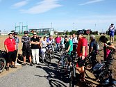 V Polešovicích otevřeli v pátek novou cyklostezku o délce 1,4 kilometru. 