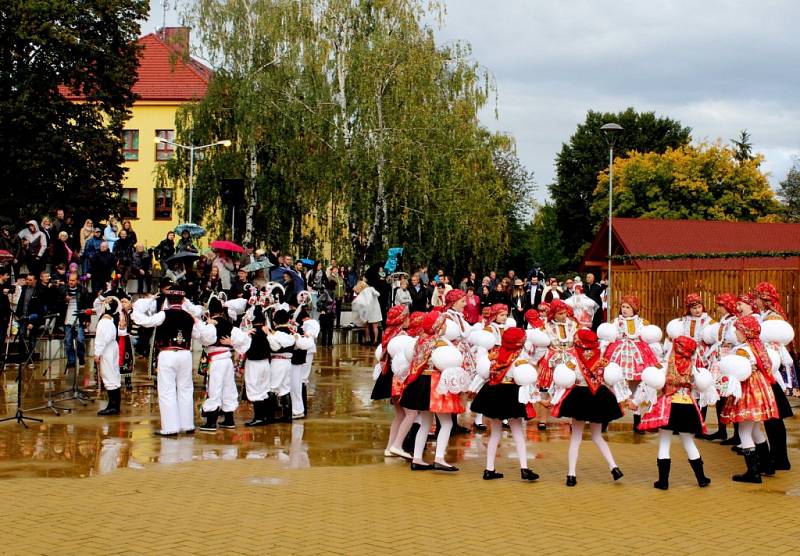 V soukolí kolotoče hodové tradice na Slovácku se o víkendu ocitly i Polešovice. 