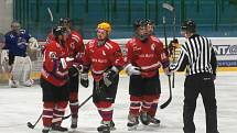Hokejisté HC Uherské Hradiště zvítězili na ledě Hodonína B 8:4.  