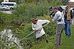 Archeoskanzen na Modré okupuje filmový štáb ČT, Velkomoravané a skupiny oživlé historie. 