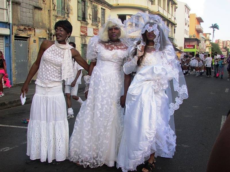 Karneval 2014 na ostrově Martinik.