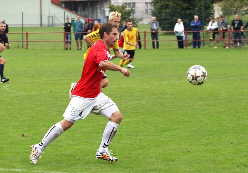 Uherský Brod – Rosice (ve žlutém) 1:3  