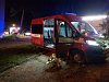 Noční požár v Uherském Brodě: 104 evakuovaných lidí, tři skončili v nemocnici
