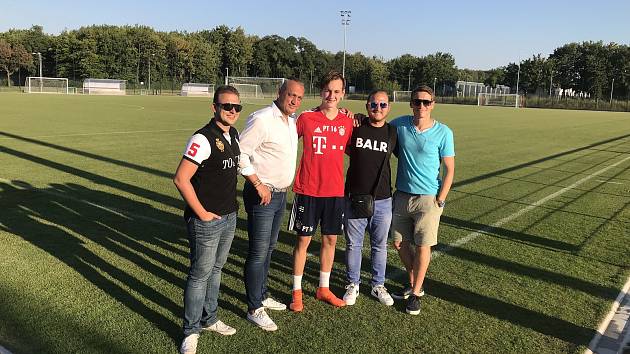 Patnáctiletý talent Slovácka Filip Vecheta v létě absolvoval stáž v Bayernu Mnichov, kde potkal i Miroslava Kloseho.