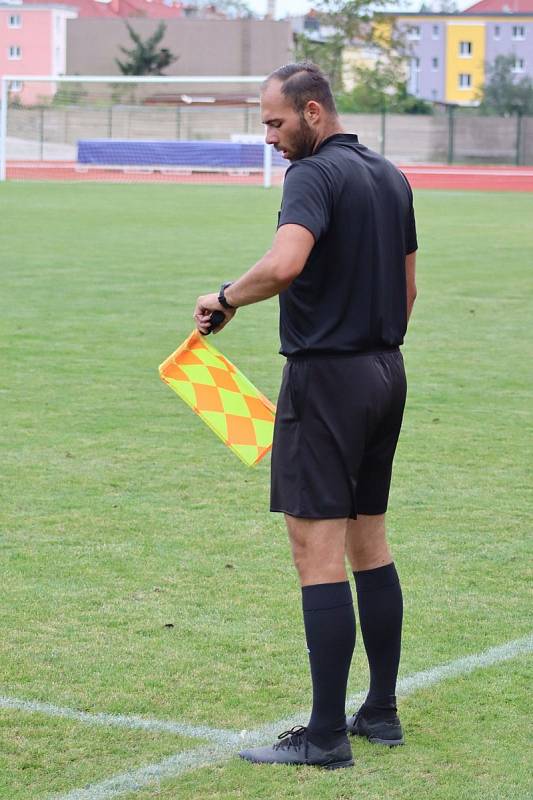 Pětadvacetiletý fotbalový rozhodčí Tomáš Svoboda píská MSFL.