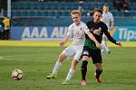 23. kolo ePojisteni.cz ligy: 1. FC Slovácko - 1.FK Příbram 1:0 (0:0) Slovácko v bílém.