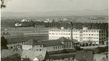 Fabrika Otmy v březnu roku 1947.