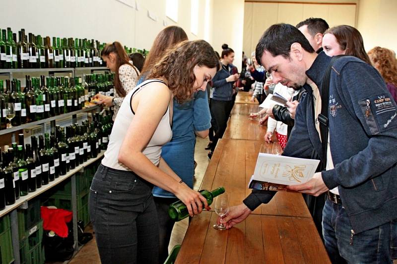 Výstava vín v Sadech.