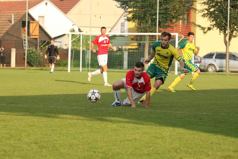 Fotbal divize D: Uherský Brod - Fatra Napajedla  