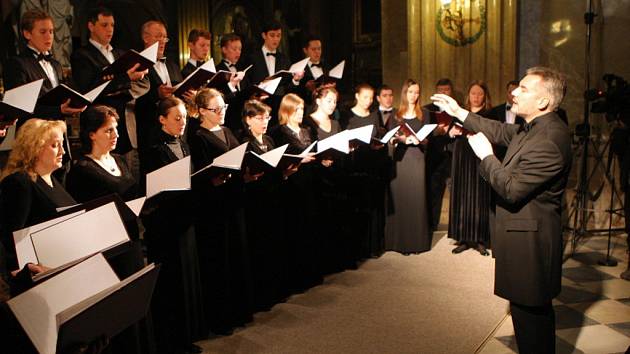 Vystoupení Moskevského synodálního chóru na Velehradě.