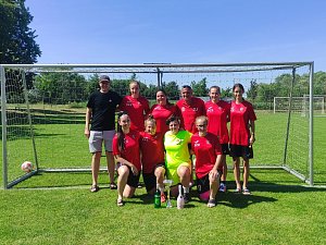 Fotbalistky Uherského Brodu ovládly turnaj v Loděnicích.