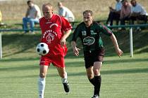 V derby mezi fotbalisty Kudlovic s Zlechova fanoušci branku neviděli, takže si oba týmy rozdělili po bodu.