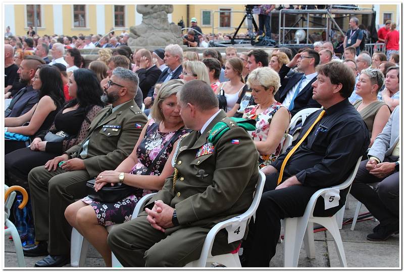 Koncert lidí dobré vůle 2022 na Velehradě.