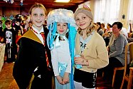 Děti se při tradičním karnevalu ve Zlechově dokonale vyřádily; sobota 4. března 2023