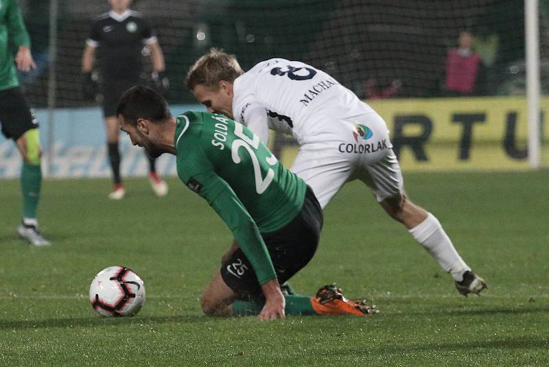 Zápas 14. kola FORTUNA:LIGY 1. FK Příbram - Slovácko 0:3.