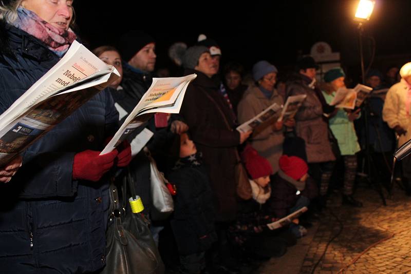 Česko zpívá koledy v Uherském Hradišti 2018