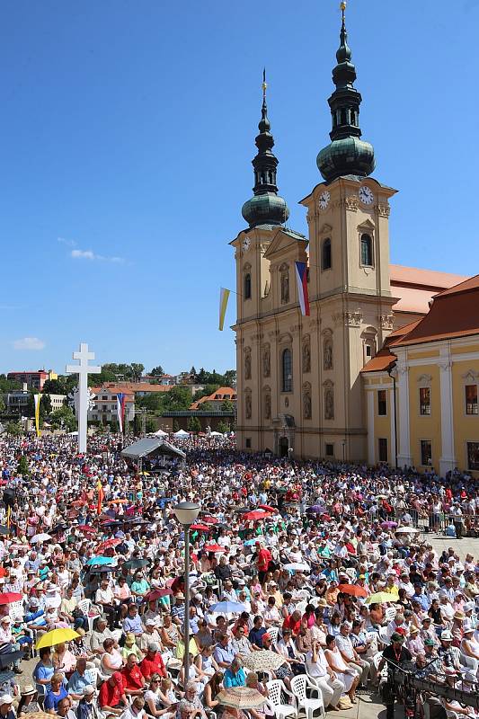 Národní pouť Velehrad 2017. Slavnostní poutní Mše