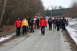 Při výšlapu okolím Břestecké skály zamířilo hodně turistů k sekvojovci obrovskému, ale všichni ochutnat ze zabijačkových dobrot. 