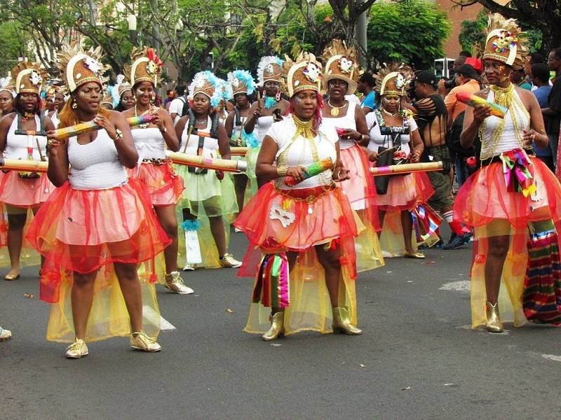 Karneval 2014 na ostrově Martinik.