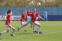 Fotbalisté Uherského Brodu ve třetí lize po čtyřech zápasech prohráli.  