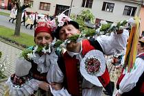 První letošní hody na Slovácku slavili v Dolním Němčí. 